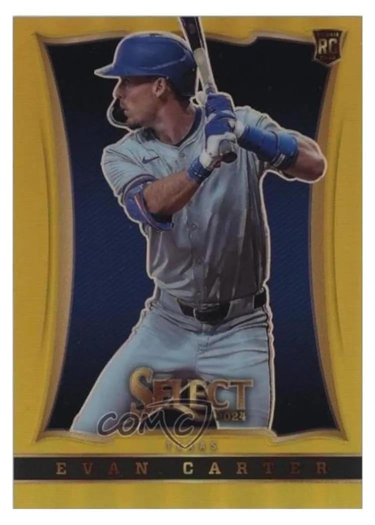 2024 Panini Select Select Throwback Evan Carter #1 card