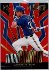 2024 Panini Select Turbo Charged Evan Carter #19 card