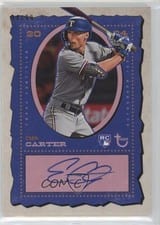 2024 Topps Brooklyn Collection Autographs Evan Carter #AC-EC card