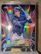 2024 Topps Chrome Update Future Stars Evan Carter #FSU-13 card