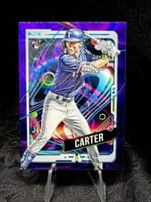 2024 Topps Cosmic Chrome Base Set Evan Carter #32 card