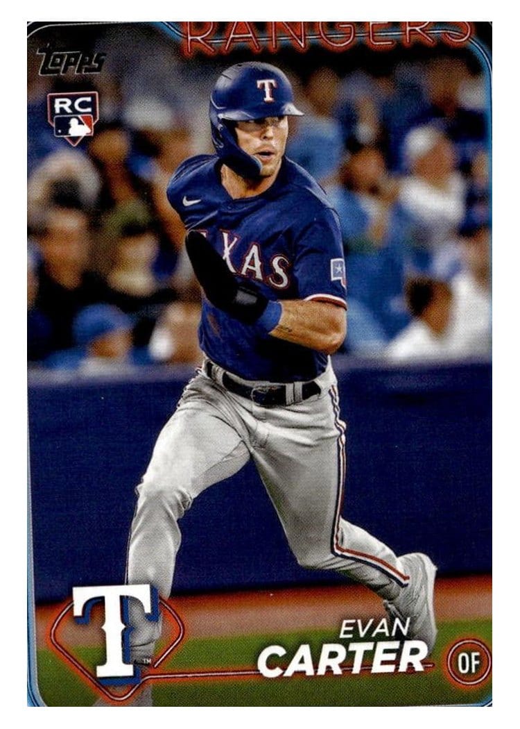 2024 Topps Japan Edition Base Set Evan Carter #6 card