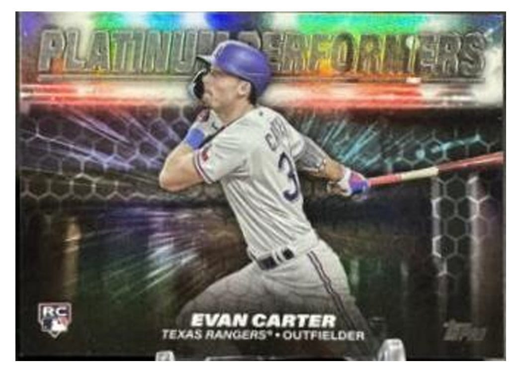 2024 Topps Platinum Performers Evan Carter #PP-26 card