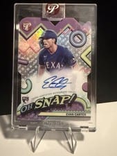 2024 Topps Pristine Oh Snap! Autograph Evan Carter #OSA-EC card