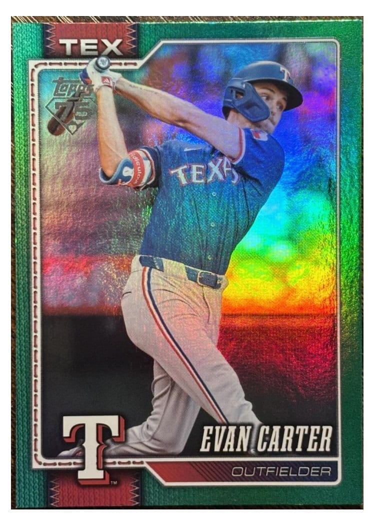 2026 Topps Base Set Evan Carter #110 card