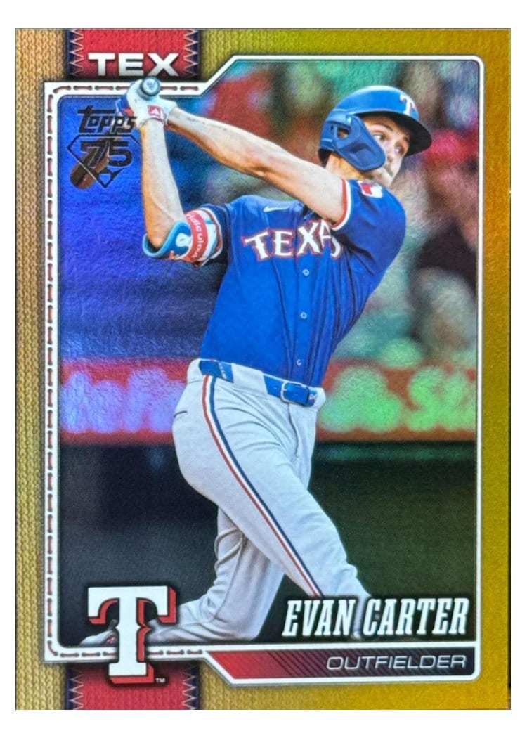 2026 Topps Base Set Evan Carter #110 card