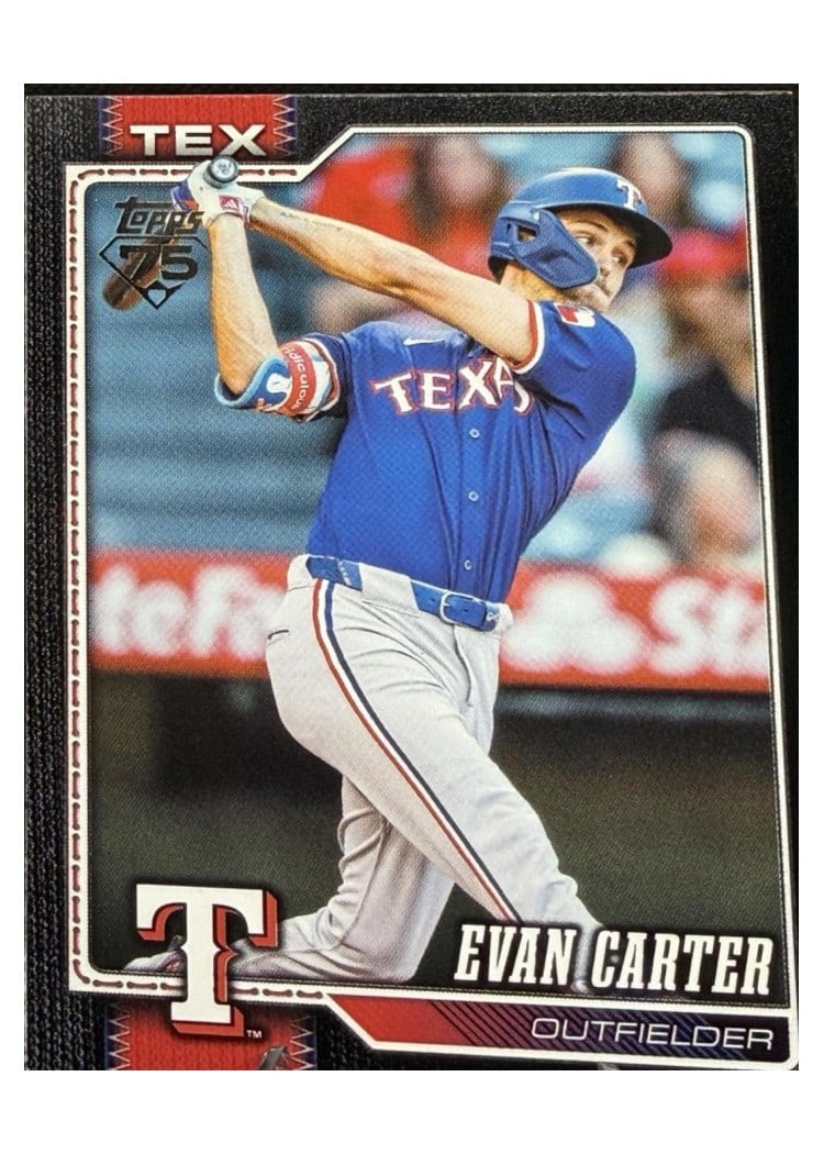2026 Topps Base Set Evan Carter #110 card