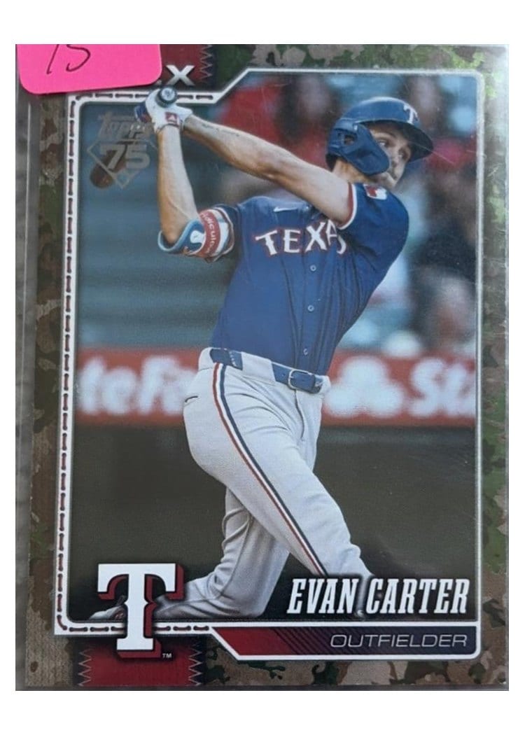 2026 Topps Base Set Evan Carter #110 card