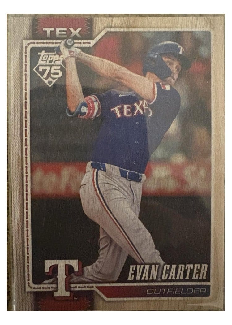 2026 Topps Base Set Evan Carter #110 card