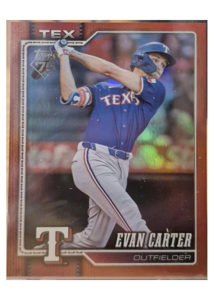 2026 Topps Base Set Evan Carter #110 card