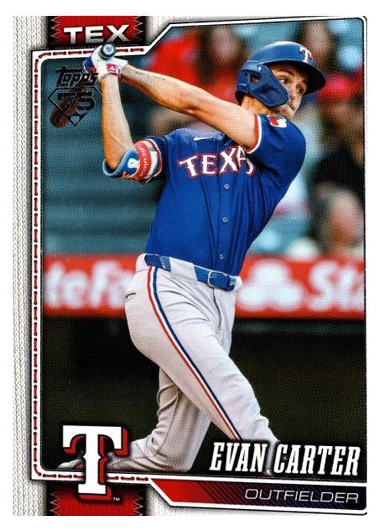 2026 Topps Base Set Evan Carter #110 card