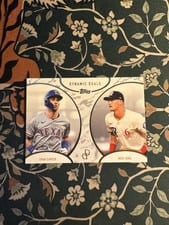 2025 Topps Dynamic Duals Base Set Evan Carter / Josh Jung #33 card
