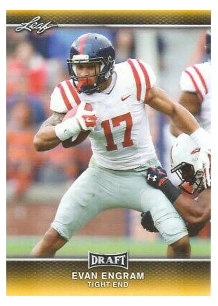 2017 Leaf Draft Evan Engram #29 card