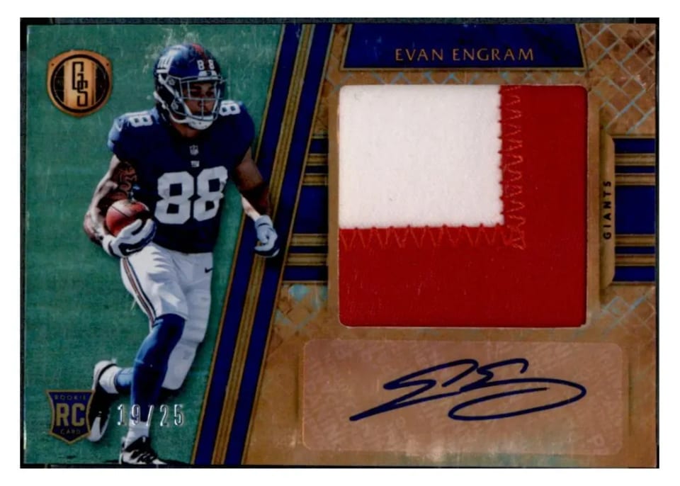 2017 Panini Gold Standard Evan Engram #310 card