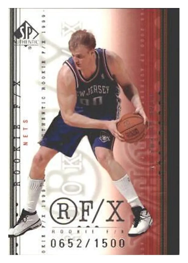 1999 SP Authentic Evan Eschmeyer #132 card