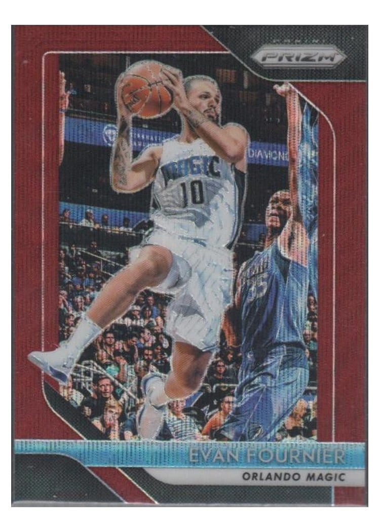 2018-19 Panini Prizm Base Set Evan Fournier #139 card