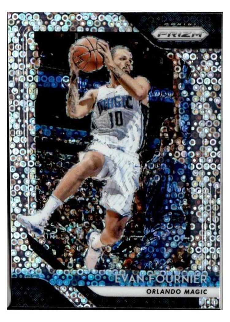 2018-19 Panini Prizm Base Set Evan Fournier #139 card