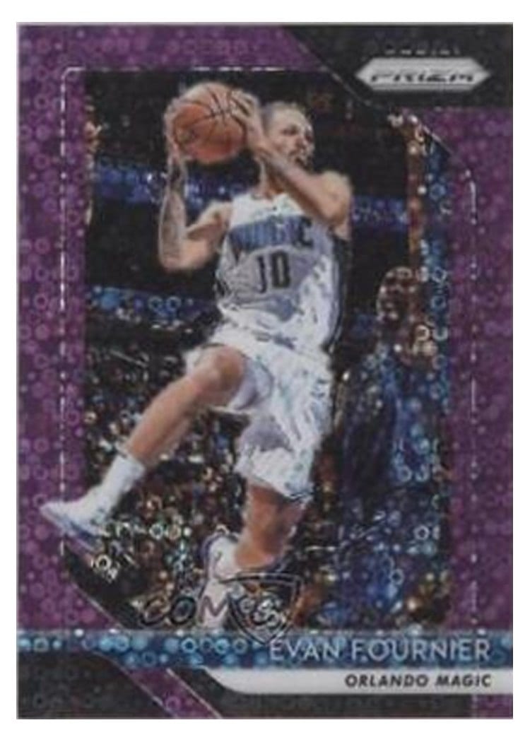 2018-19 Panini Prizm Base Set Evan Fournier #139 card