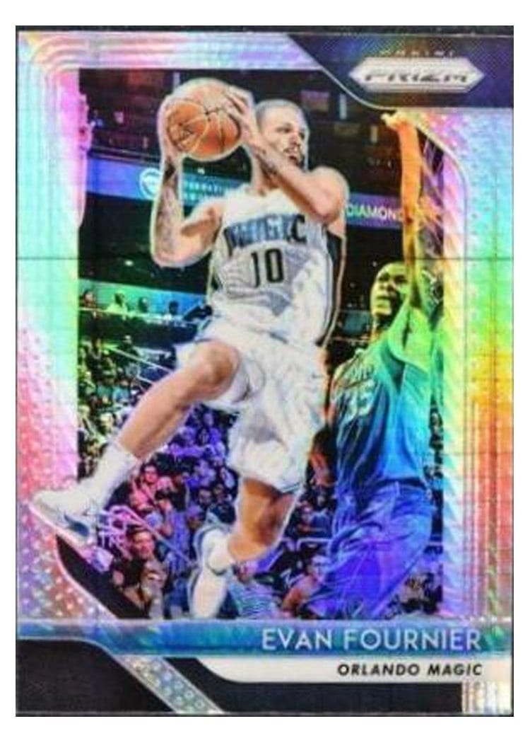 2018-19 Panini Prizm Base Set Evan Fournier #139 card
