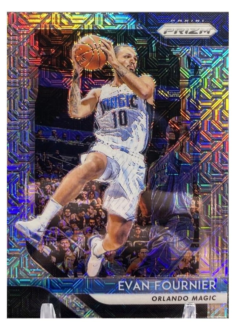 2018-19 Panini Prizm Base Set Evan Fournier #139 card
