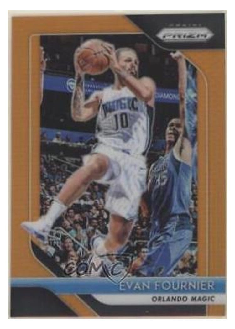 2018-19 Panini Prizm Base Set Evan Fournier #139 card