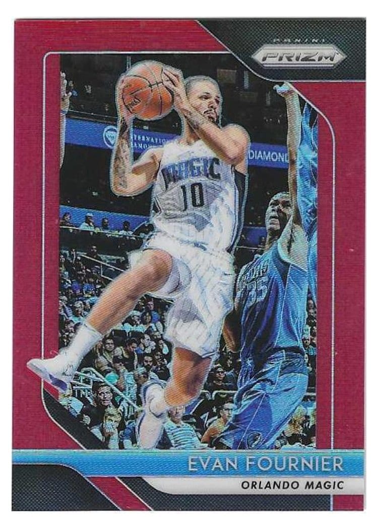 2018-19 Panini Prizm Base Set Evan Fournier #139 card