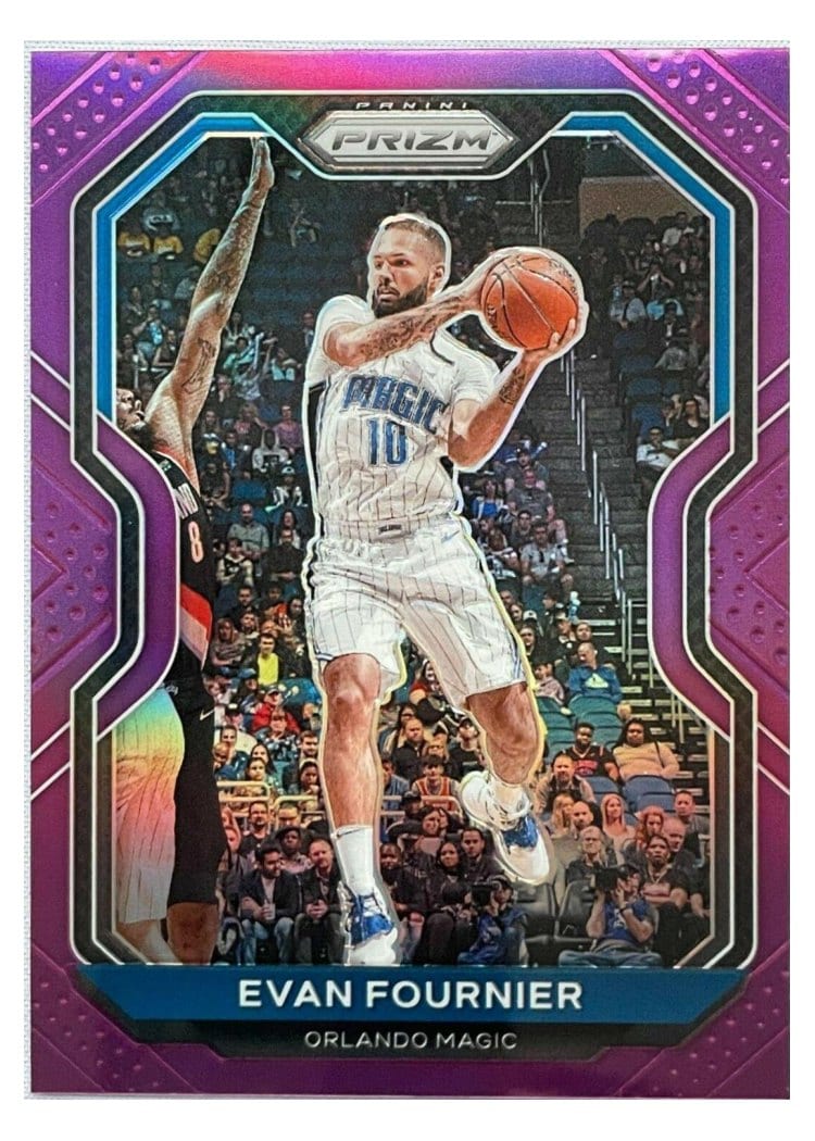2020-21 Panini Prizm Base Set Evan Fournier #216 card