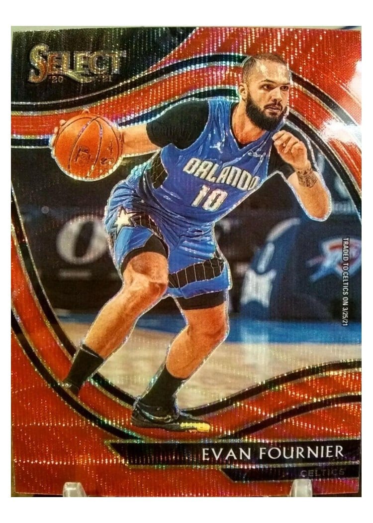 2020-21 Panini Select Base Set Evan Fournier #250 card