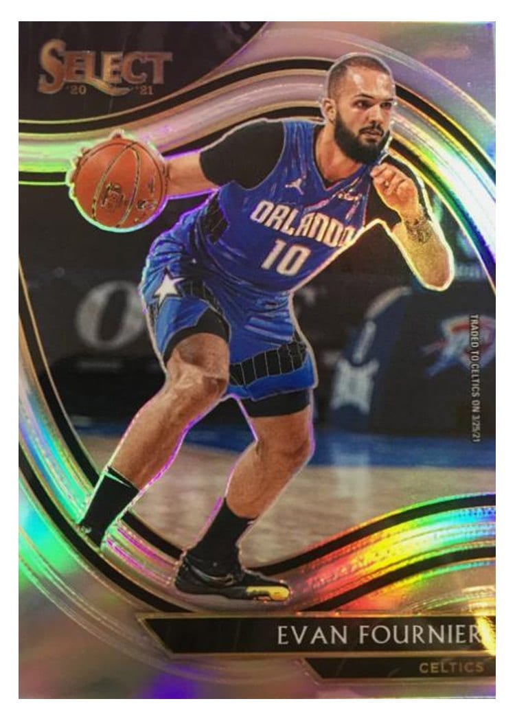 2020-21 Panini Select Base Set Evan Fournier #250 card