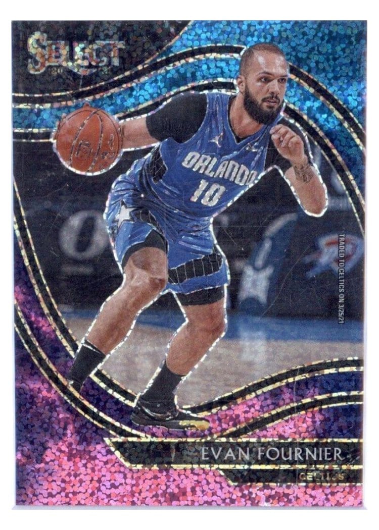2020-21 Panini Select Base Set Evan Fournier #250 card