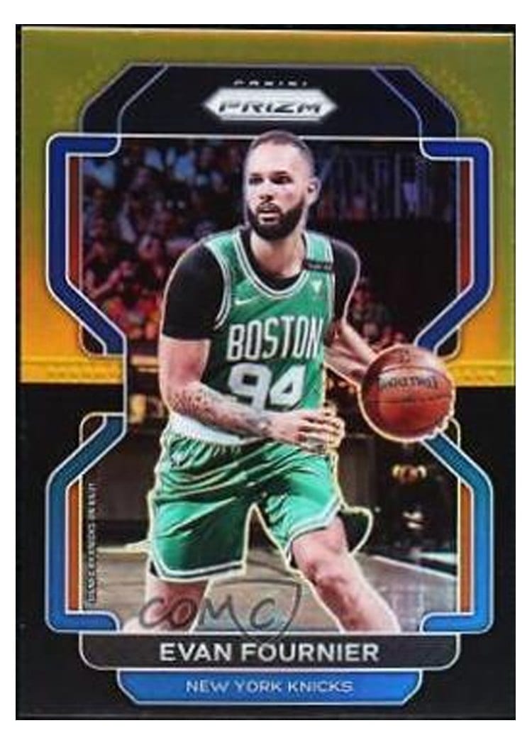 2021-22 Panini Prizm Base Set Evan Fournier #153 card