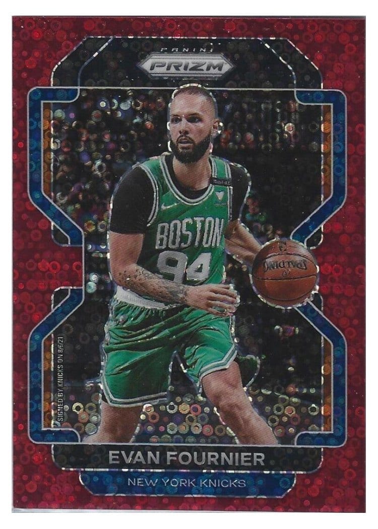 2021-22 Panini Prizm Base Set Evan Fournier #153 card