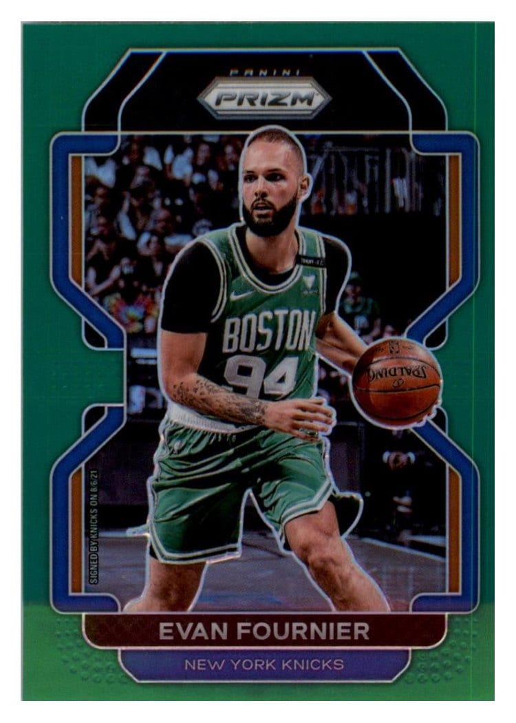 2021-22 Panini Prizm Base Set Evan Fournier #153 card