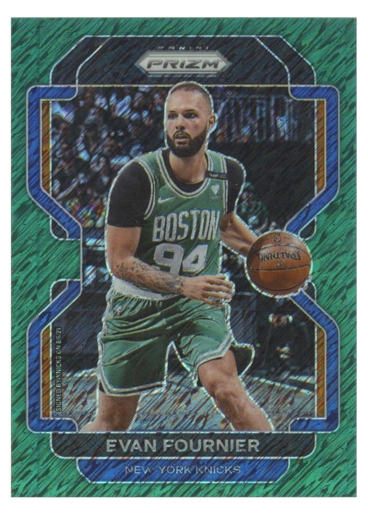 2021-22 Panini Prizm Base Set Evan Fournier #153 card