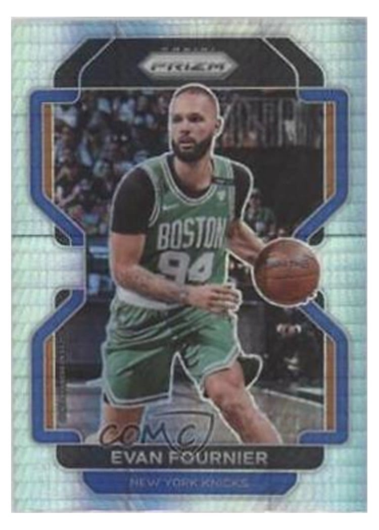 2021-22 Panini Prizm Base Set Evan Fournier #153 card