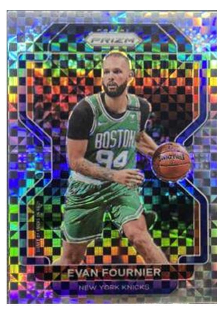 2021-22 Panini Prizm Base Set Evan Fournier #153 card