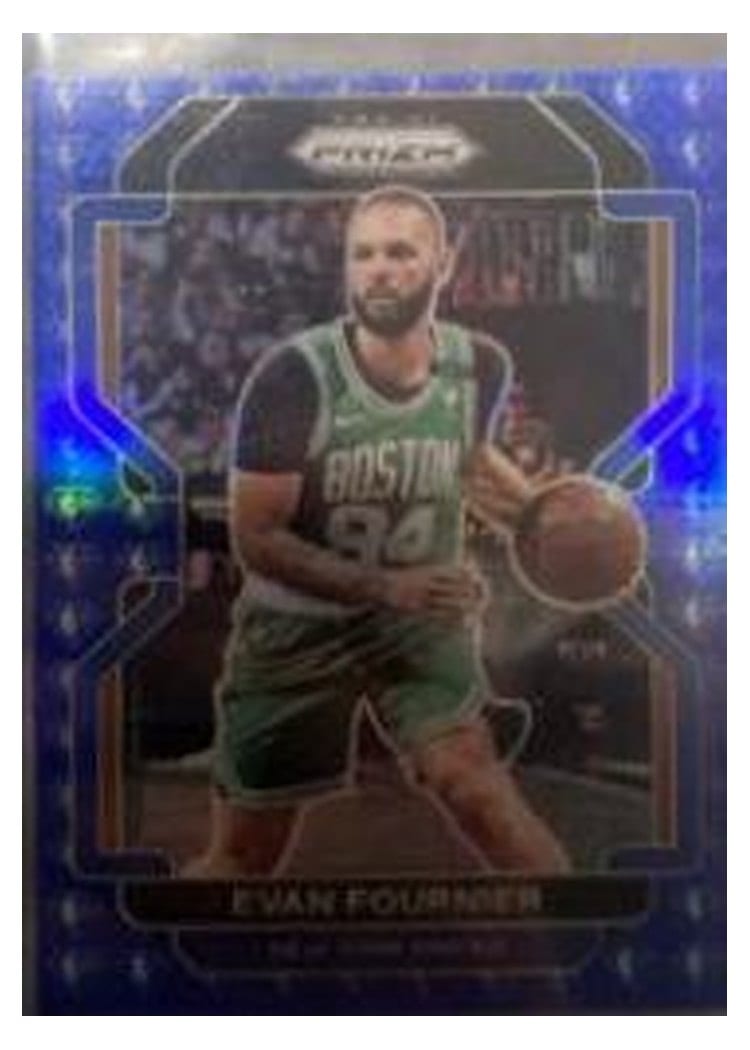 2021-22 Panini Prizm Base Set Evan Fournier #153 card