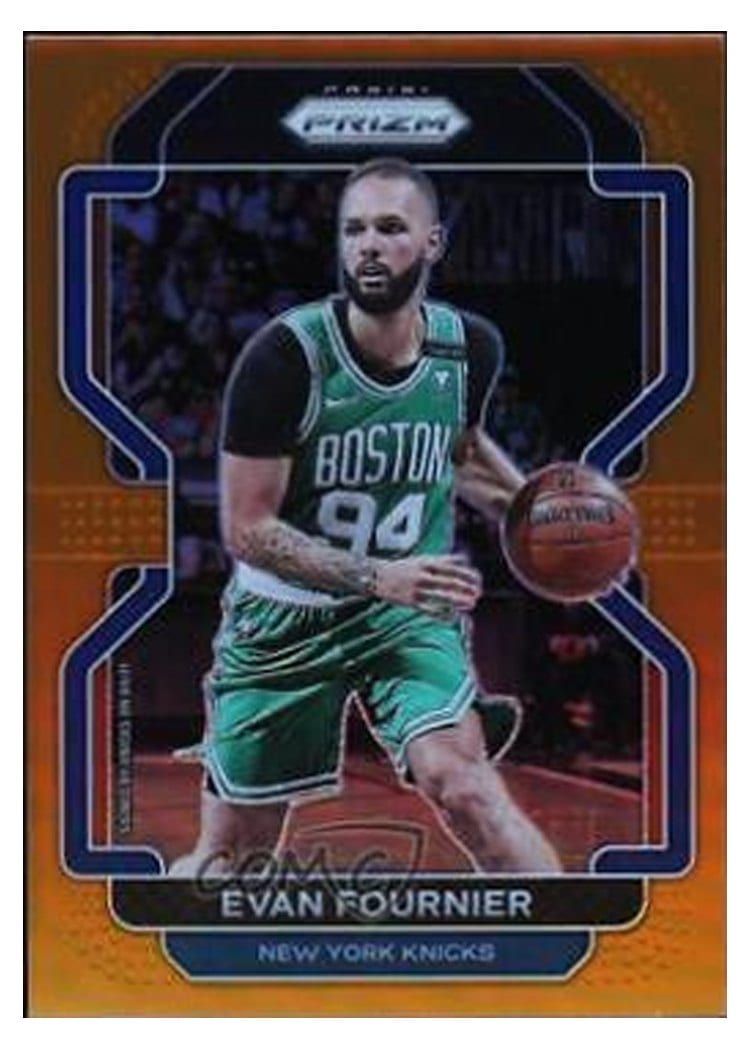 2021-22 Panini Prizm Base Set Evan Fournier #153 card