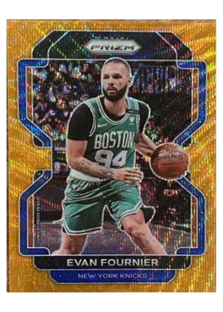 2021-22 Panini Prizm Base Set Evan Fournier #153 card