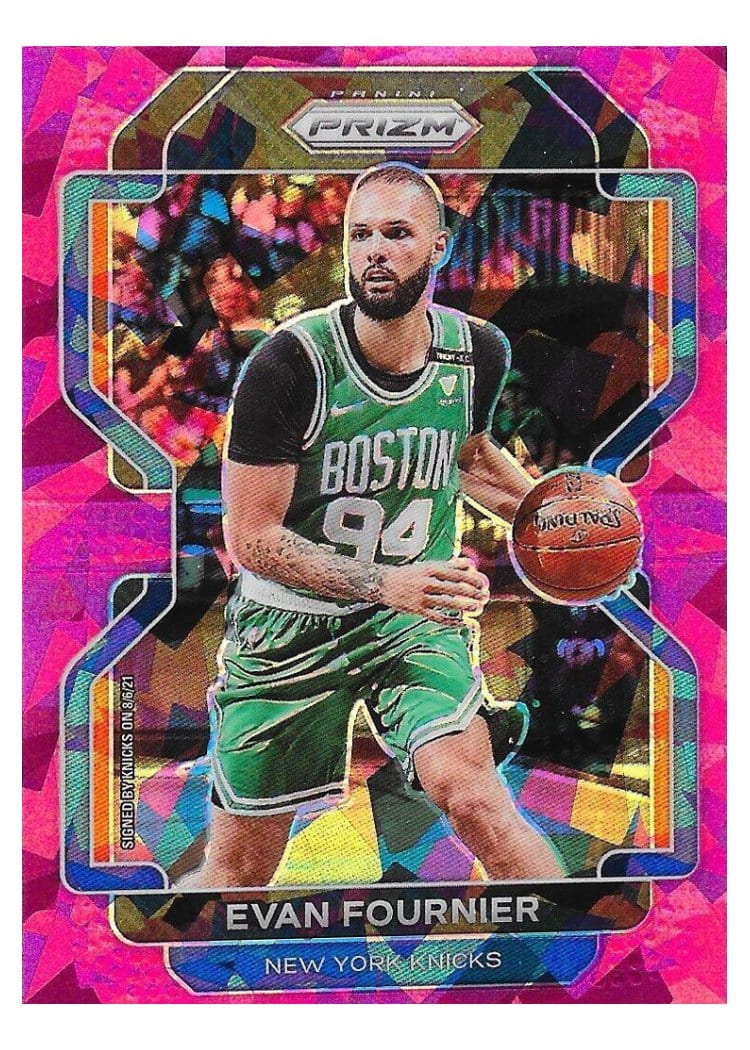 2021-22 Panini Prizm Base Set Evan Fournier #153 card