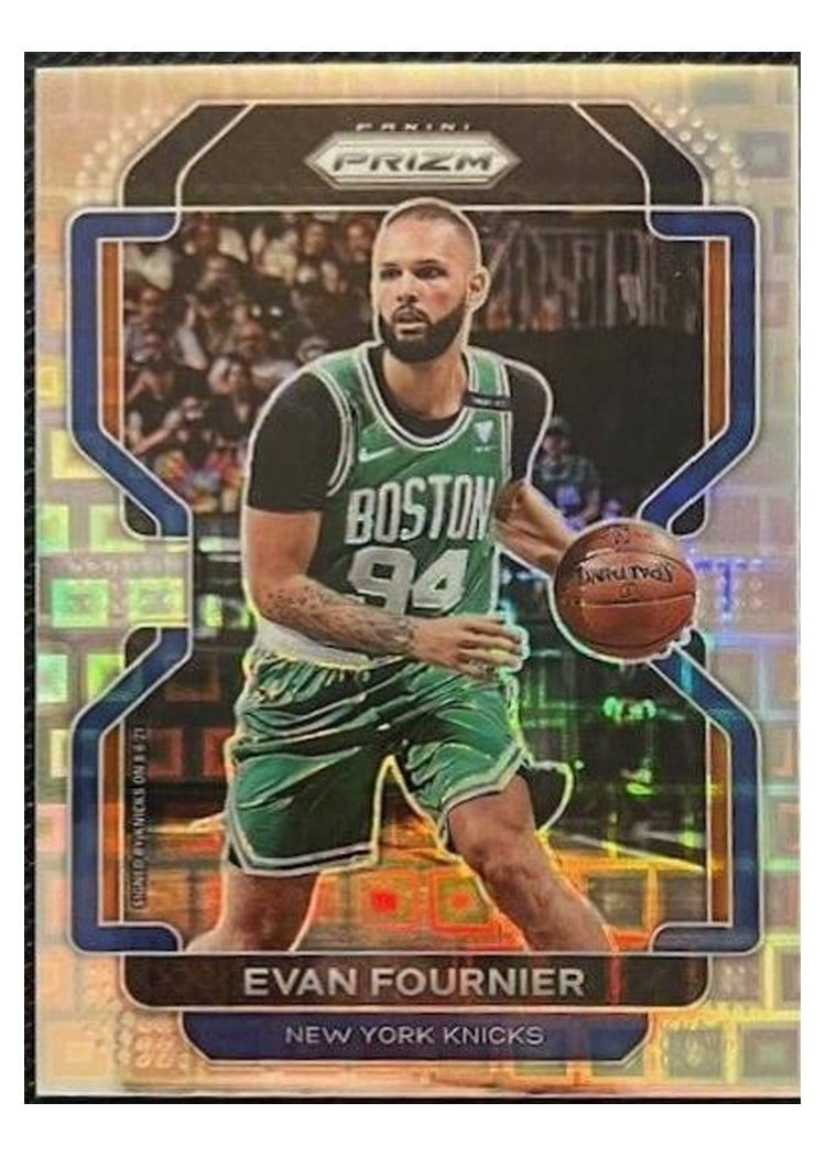 2021-22 Panini Prizm Base Set Evan Fournier #153 card