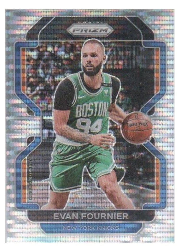 2021-22 Panini Prizm Base Set Evan Fournier #153 card