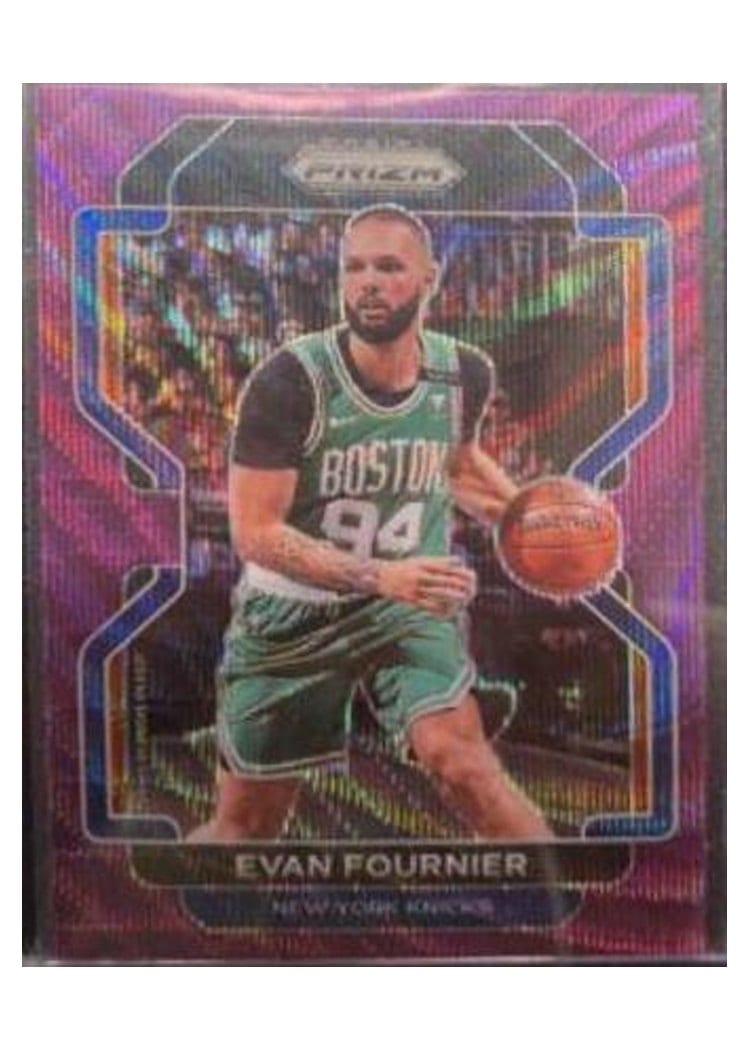 2021-22 Panini Prizm Base Set Evan Fournier #153 card