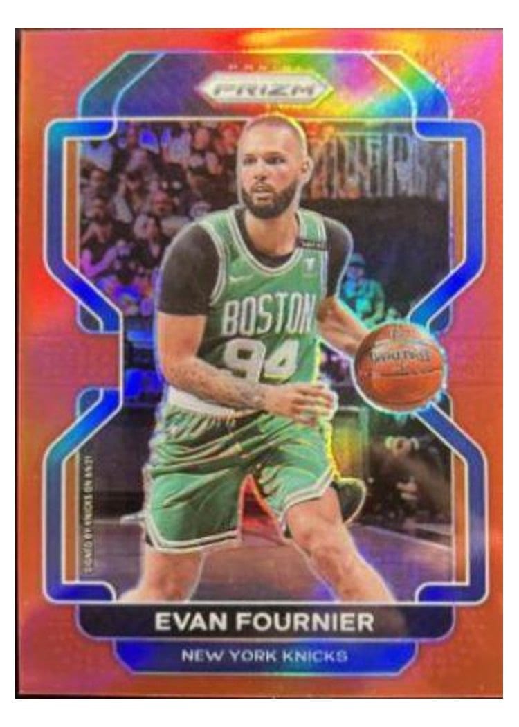 2021-22 Panini Prizm Base Set Evan Fournier #153 card