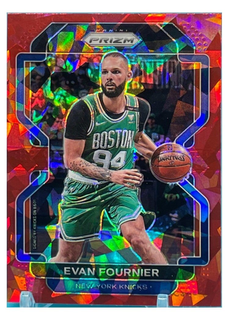 2021-22 Panini Prizm Base Set Evan Fournier #153 card