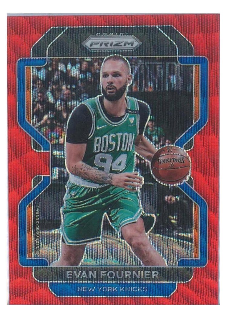 2021-22 Panini Prizm Base Set Evan Fournier #153 card