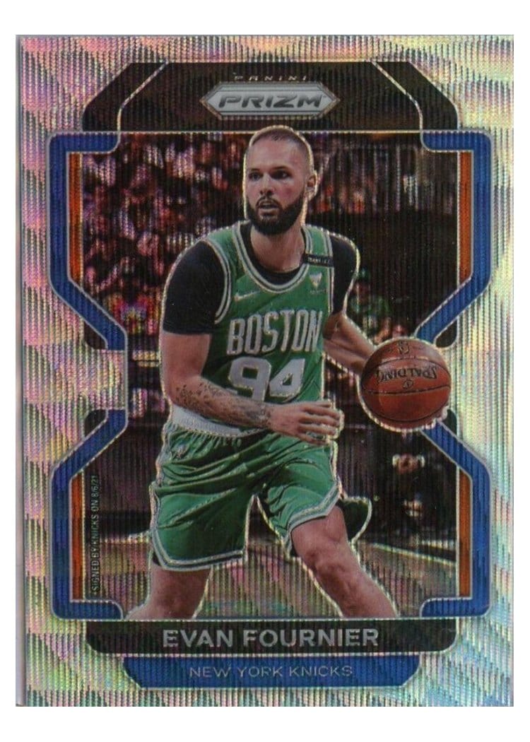 2021-22 Panini Prizm Base Set Evan Fournier #153 card