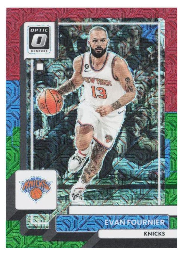 2022-23 Donruss Optic Base Set Evan Fournier #33 card