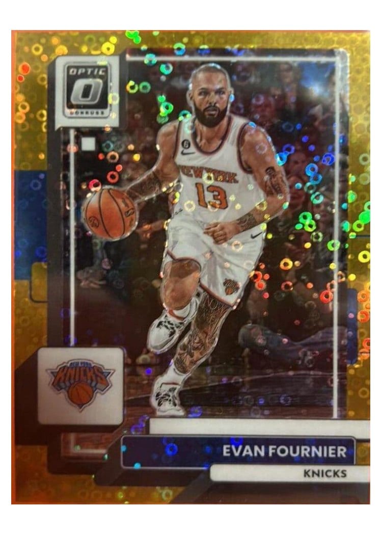 2022-23 Donruss Optic Base Set Evan Fournier #33 card
