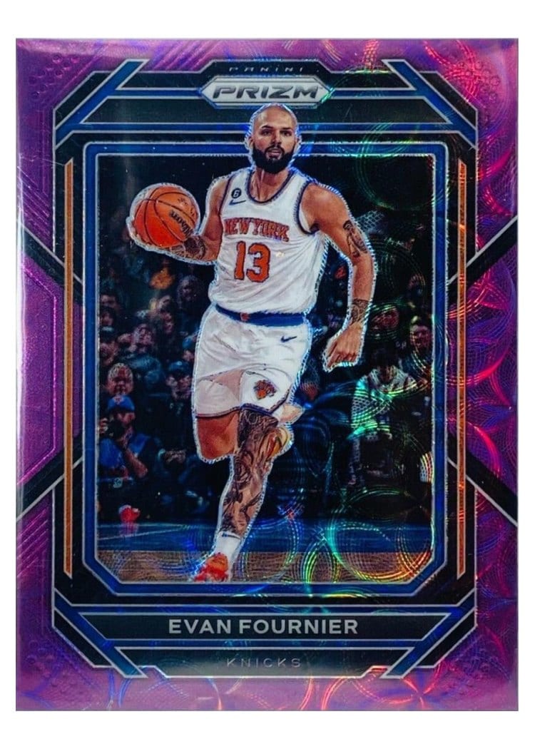 2022-23 Panini Prizm Base Set Evan Fournier #8 card